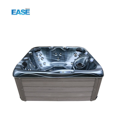 E-160S دبي هيدرو ماساج حمامات سبا جاكوزي حمام ساخن رمادي أبيض