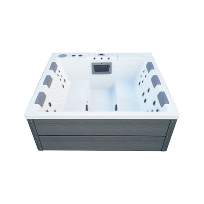 Customized Acrylic Massage Bathtub Family SPA Pool طاقة توفير ومكافحة التجمد حوض ساخن