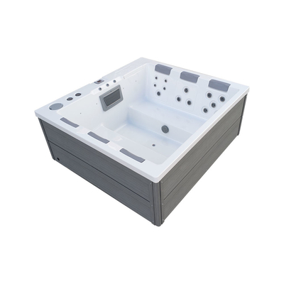 Customized Acrylic Massage Bathtub Family SPA Pool طاقة توفير ومكافحة التجمد حوض ساخن