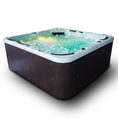لؤلؤة بيضاء 6 مقاعد تدليك منزلي حوض استحمام سبا Hydropool كبير أحواض سبا