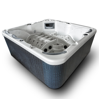 لؤلؤة بيضاء 6 مقاعد تدليك منزلي حوض استحمام سبا Hydropool كبير أحواض سبا