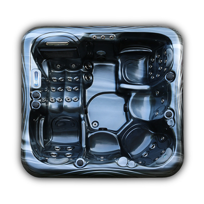 حوض استحمام ساخن من Sapphire Whirlpool في الهواء الطلق وحوض سبا مائي يتسع لـ 5 أشخاص